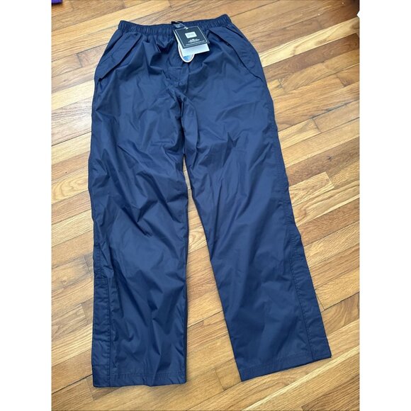 Charles River Men's Nor'easter Rain Pants Black Waterproof Model 9783 Size L - Picture 2 of 7